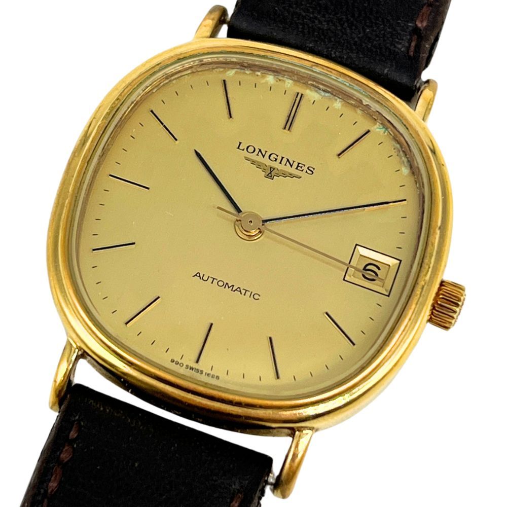 LONGINES ロンジン デイト 自動巻き 腕時計 ゴールド 正規品 C967