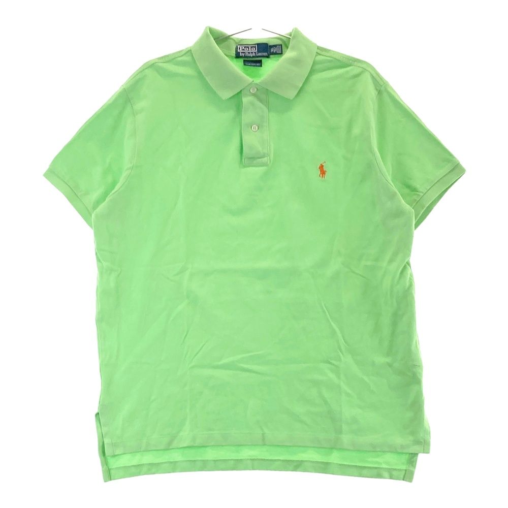 新品未使用 ラルフローレン ポロシャツ 半袖 グリーン Ralph Polo by Ralph Lauren ポロ バイ ラルフ ローレン 半袖ポロシャツ