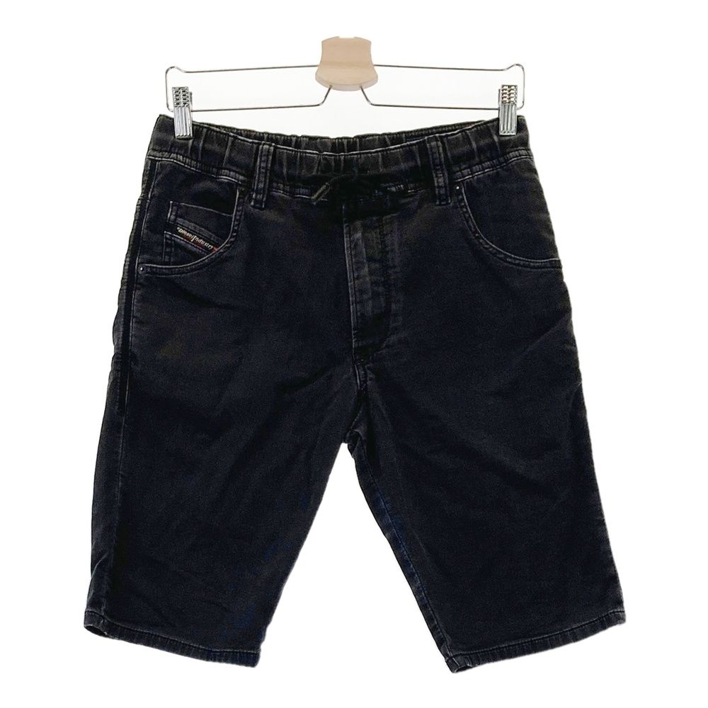 b1715【DIESEL】D-KRODSHORT-NE ブラックショートパンツ DIESEL ディーゼル ショートパンツ D-KRODSHORT-NE ブラック系 28