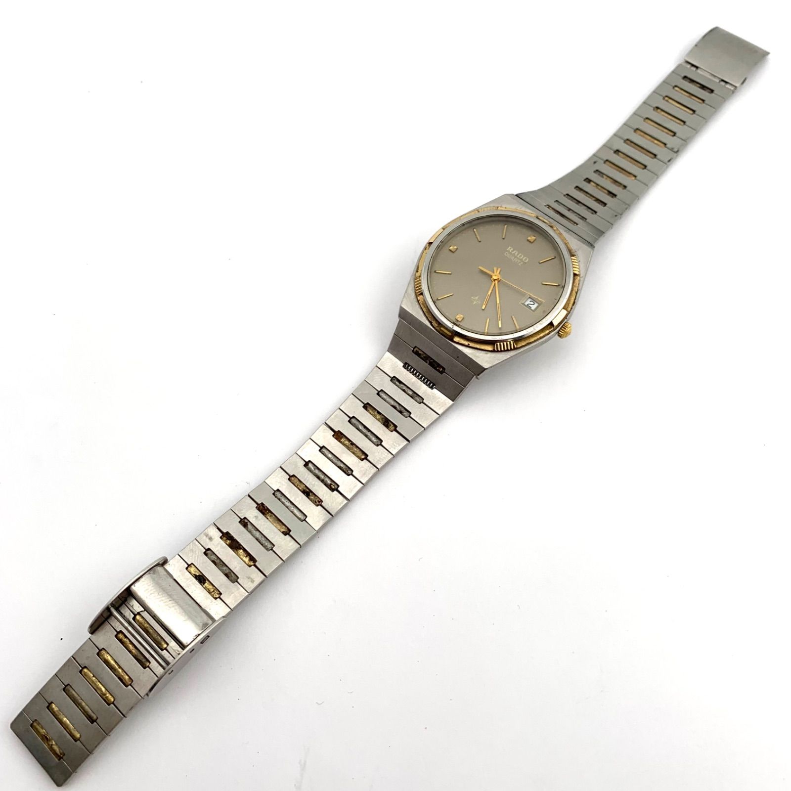 中古】RADO 113.3307.4 クォーツ 腕時計 シルバー/ゴールド - メルカリ