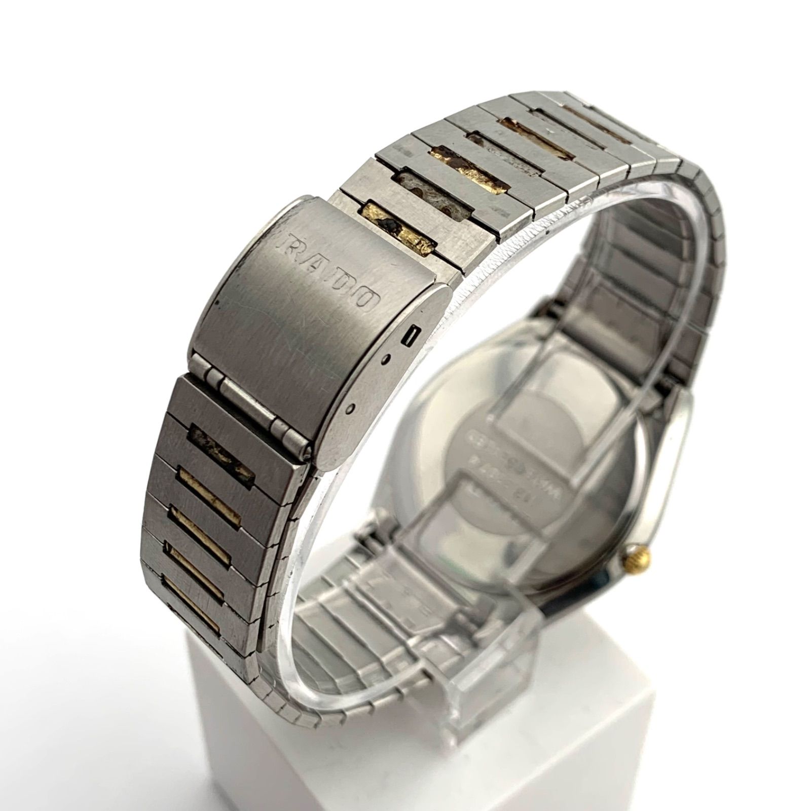 中古】RADO 113.3307.4 クォーツ 腕時計 シルバー/ゴールド - メルカリ