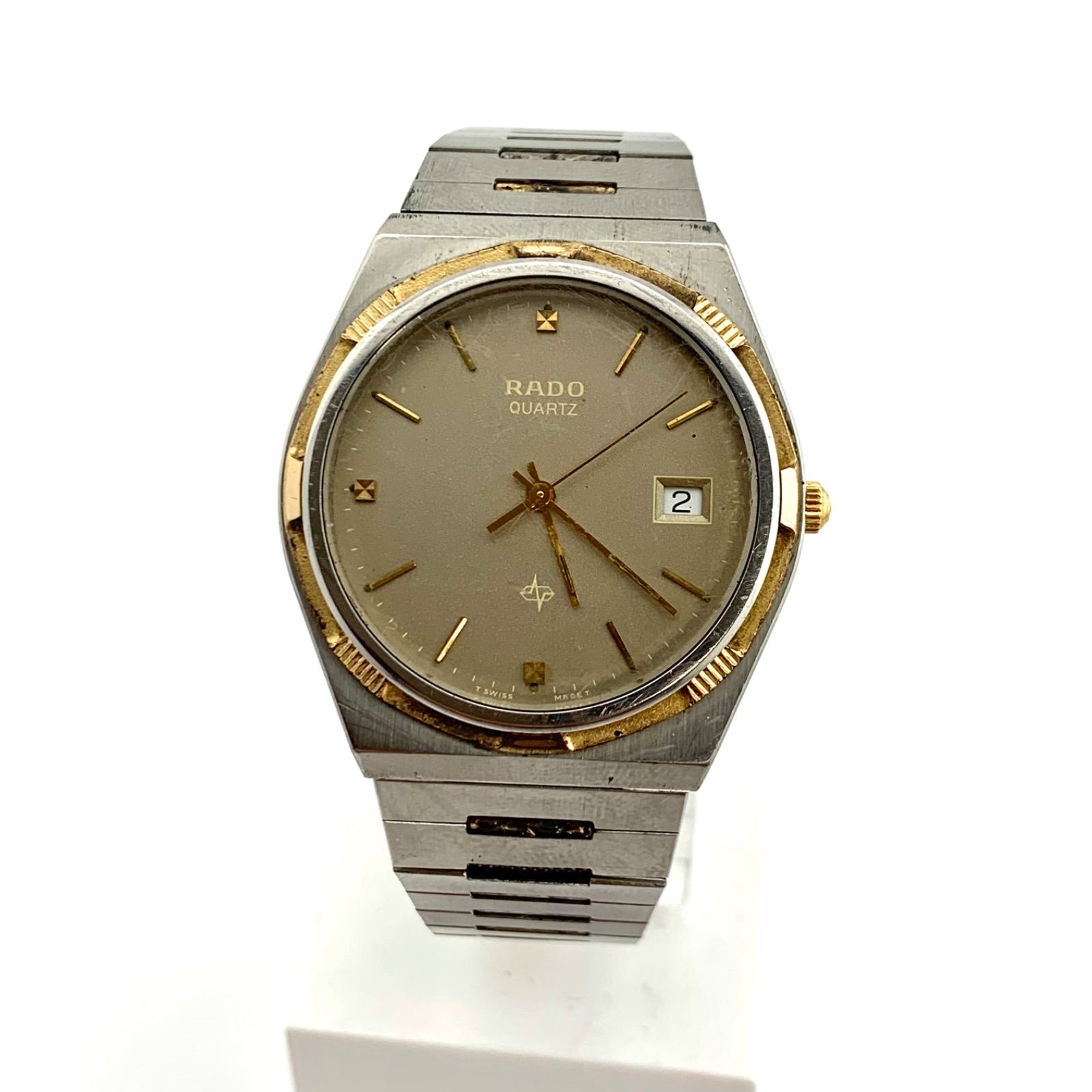 中古】RADO 113.3307.4 クォーツ 腕時計 シルバー/ゴールド - メルカリ