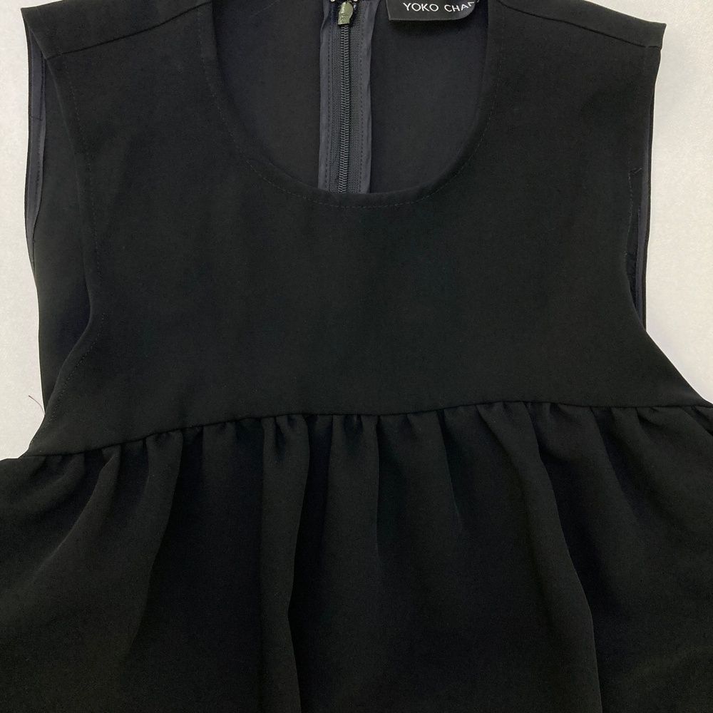 YOKO CHAN ヨーコチャン YCB-120-160 ノースリーブシャツ ワンピース