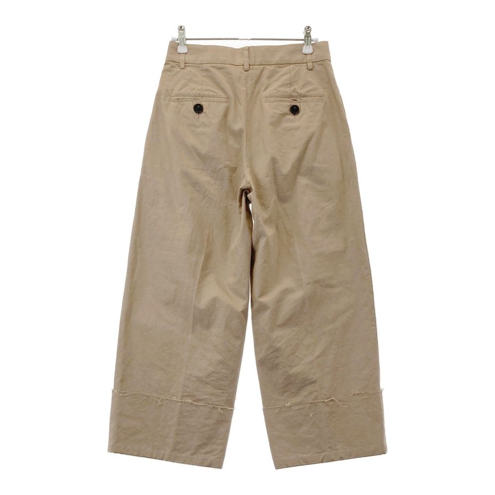 RON HERMAN ロンハーマン リネン混 ワイドパンツ ベージュ系 XS