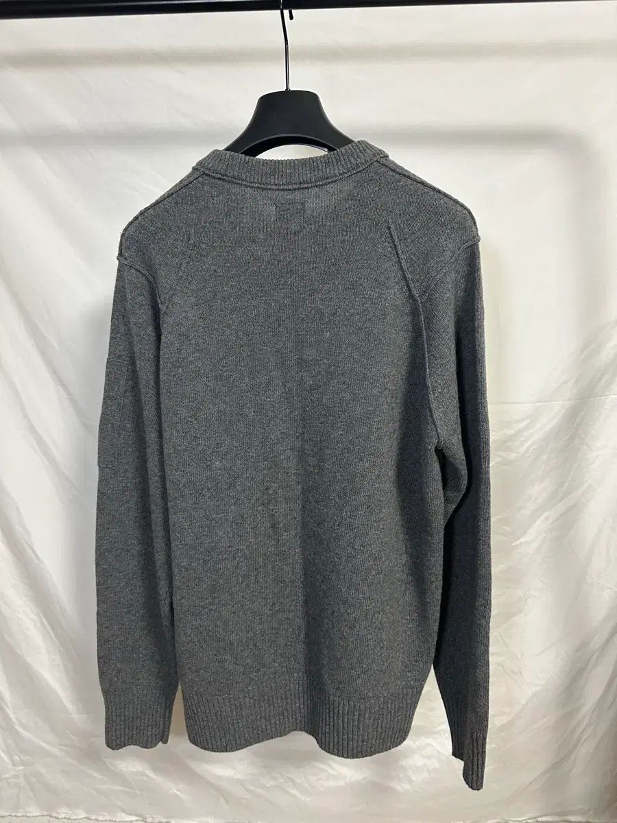 C.P. COMPANY シーピーカンパニー レンズワッペン グレー ニット (52