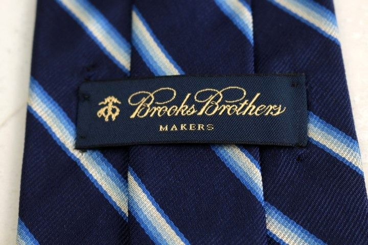 ブルックスブラザーズメーカーズ ブランドネクタイ ストライプ柄
