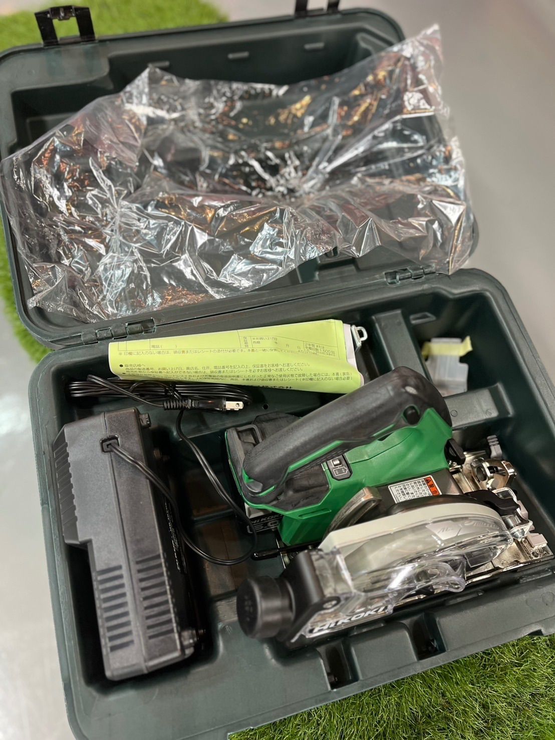 Hi KOKI 14.4 V 125 mm コードレス集じん丸のこ C 14 DYBL LYPK のこ刃別売