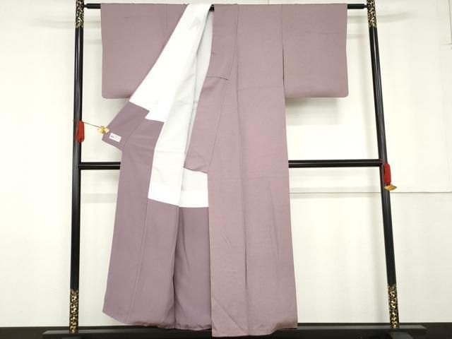 平和屋着物○黄金糸 お召 更紗花唐草文 やまと誂製 正絹 逸品