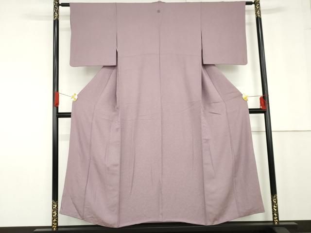 平和屋着物○黄金糸 お召 更紗花唐草文 やまと誂製 正絹 逸品