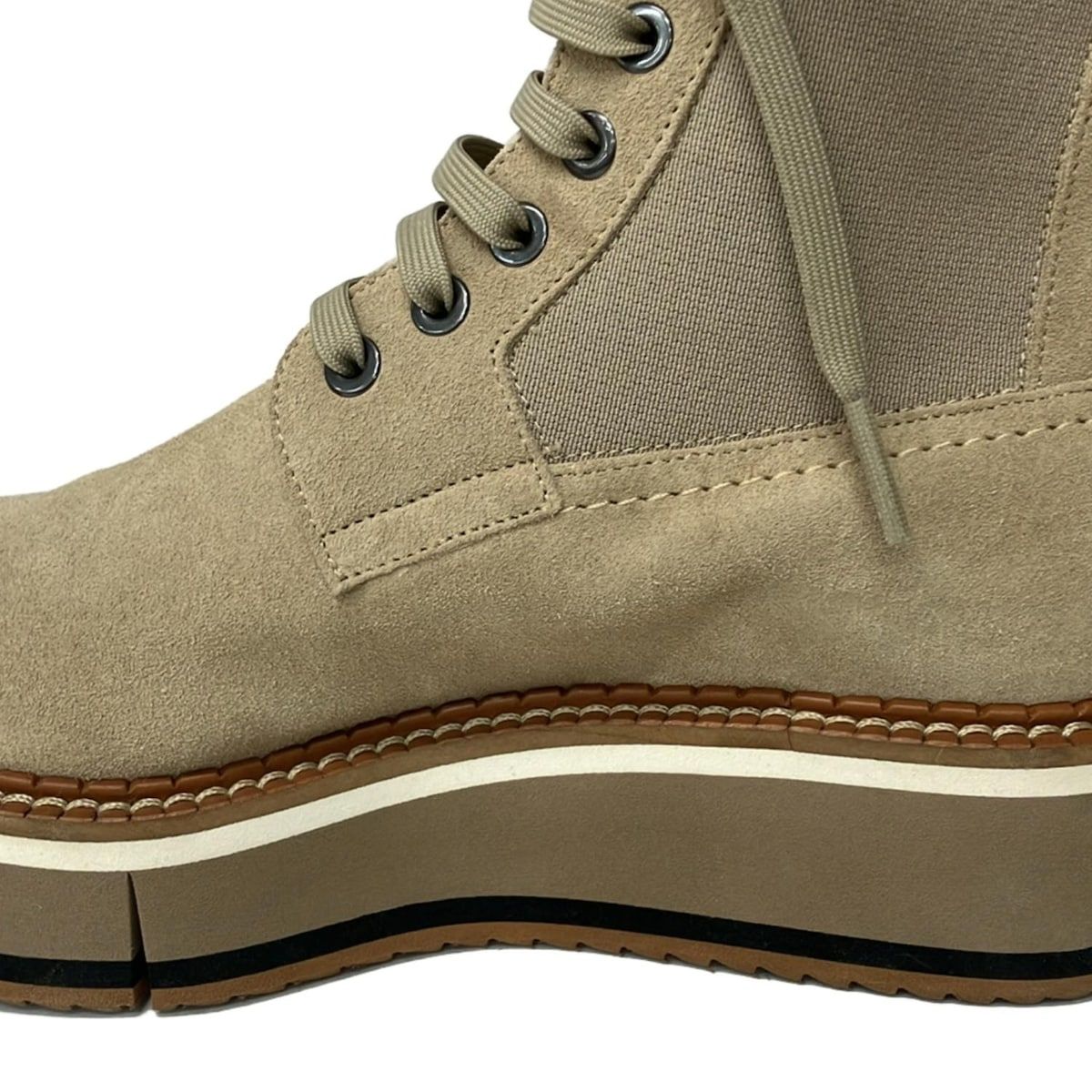 CLERGERIE(クレジュリー) ショートブーツ 37 レディース - ベージュ