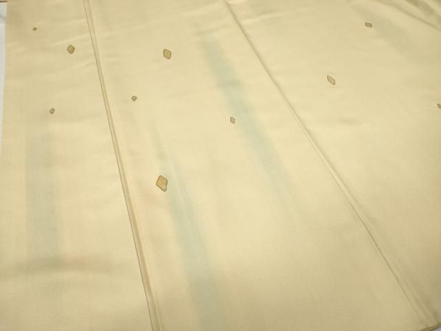 平和屋着物○訪問着 螺鈿 菱吉祥文 金彩 ゑり善扱い 正絹 逸品