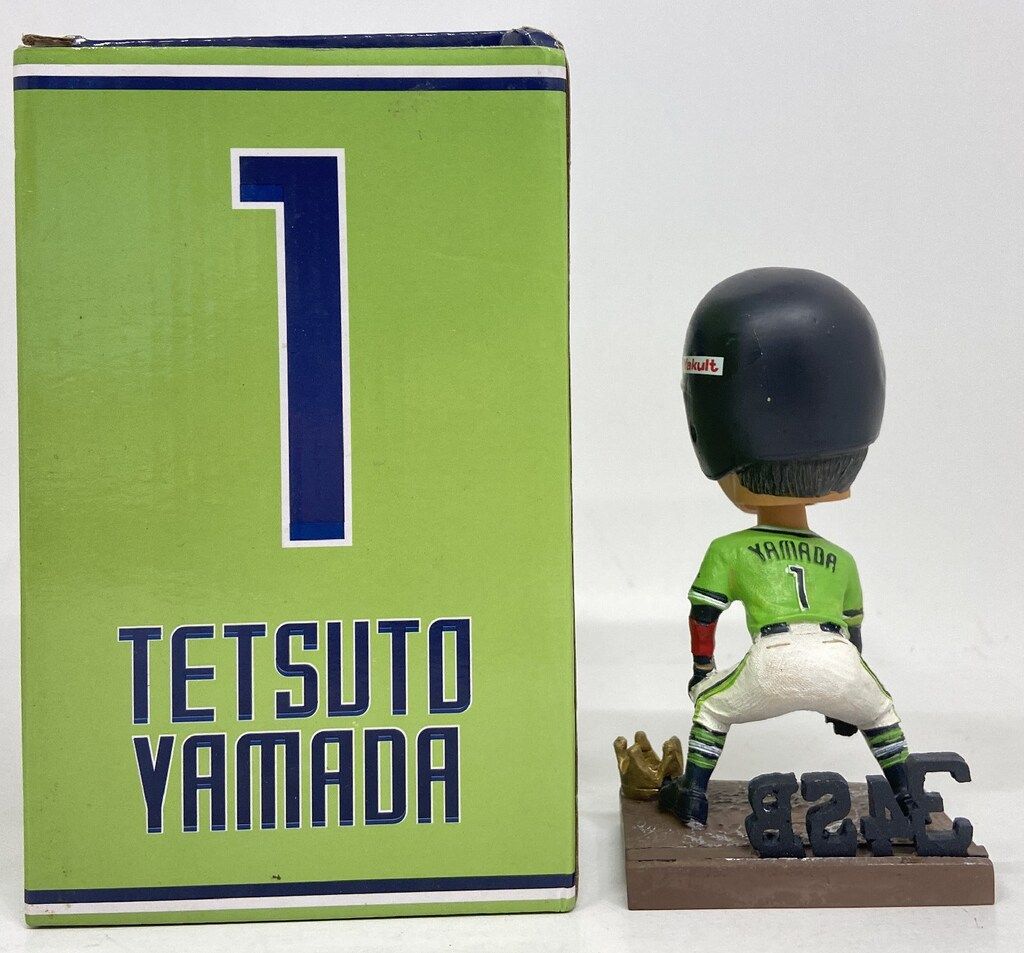 東京ヤクルトスワローズ ボブルヘッド 山田哲人34SB - メルカリ