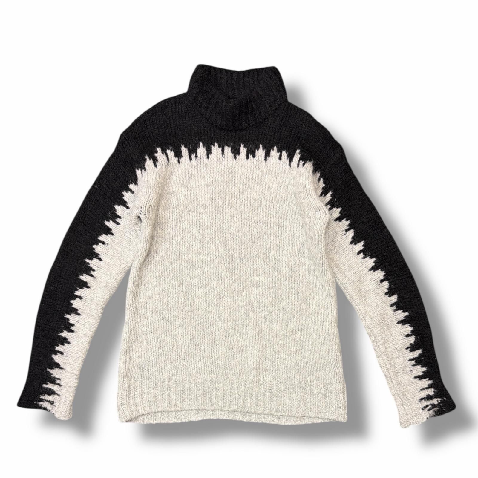 Thom/krom 23AW MOCK NECK KNIT PULLOVER / ALPACA WOOL モックネック 