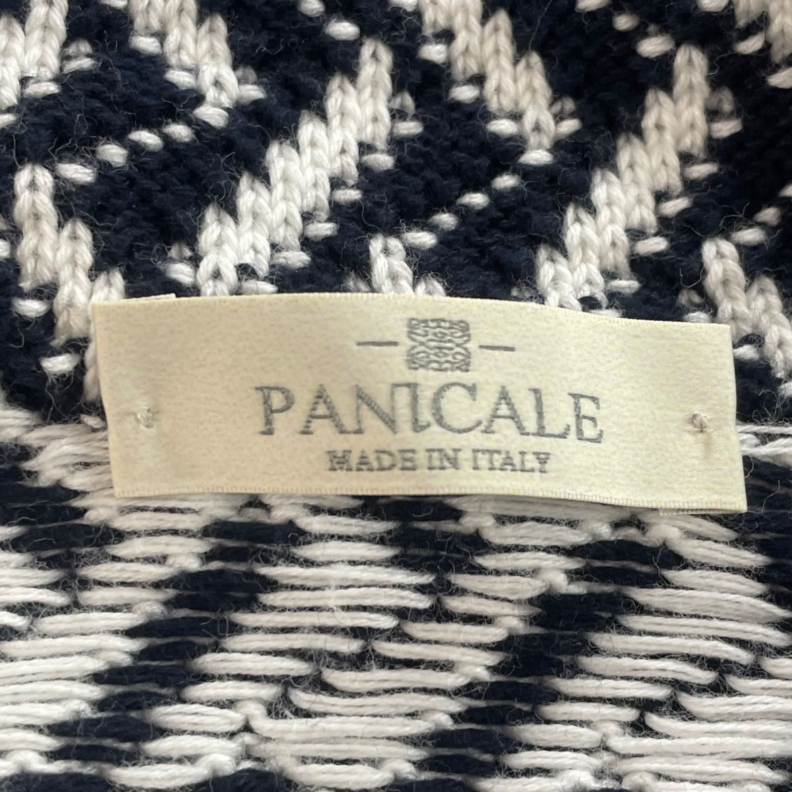 新品 未使用 イタリア製 PANICALE パニカーレ コットンニット 