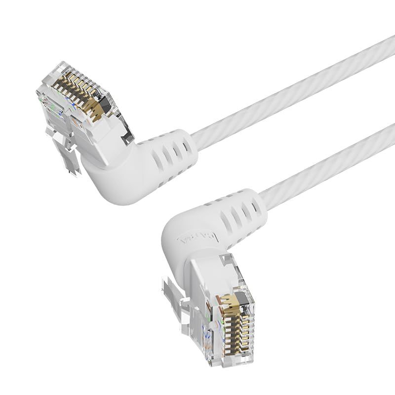 新品 VENTION Cat6A LANケーブル 3m ホワイト 10Gbps対応 RJ45 360度