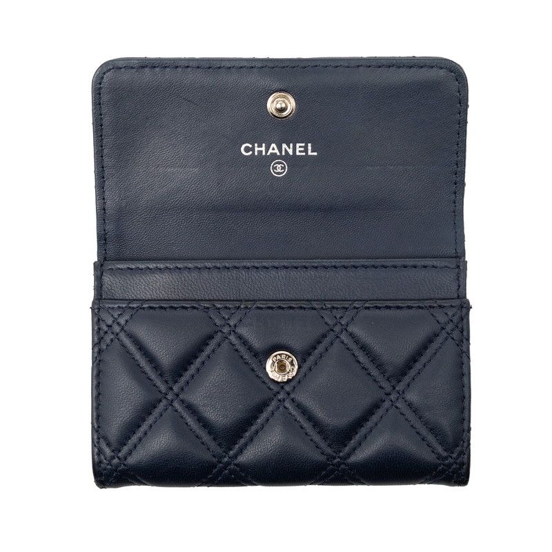シャネル マトラッセ ココマーク カードケース 小銭入れ 名刺入れ