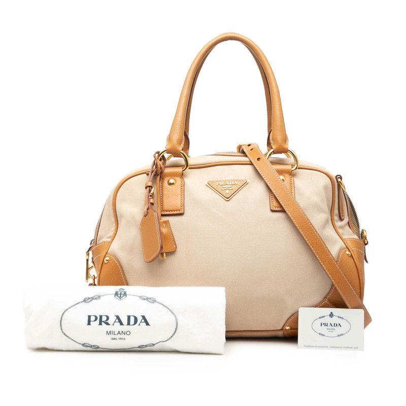 プラダ 三角ロゴプレート ミニボストンバッグ ハンドバッグ ショルダー