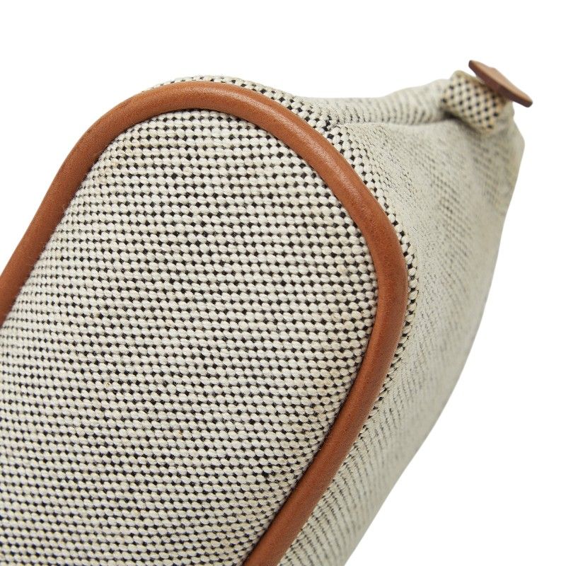 エルメス ボリードポーチ20 ポーチ 小物入れ ホワイト ブラウン