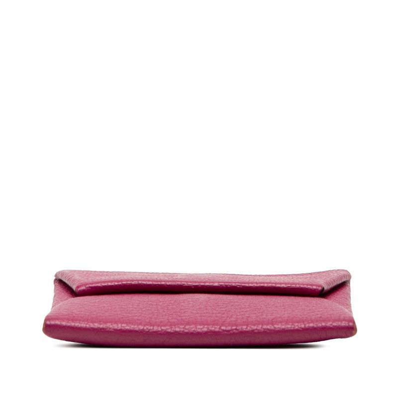 エルメス バスティア コインケース 小銭入れ ローズ パープル