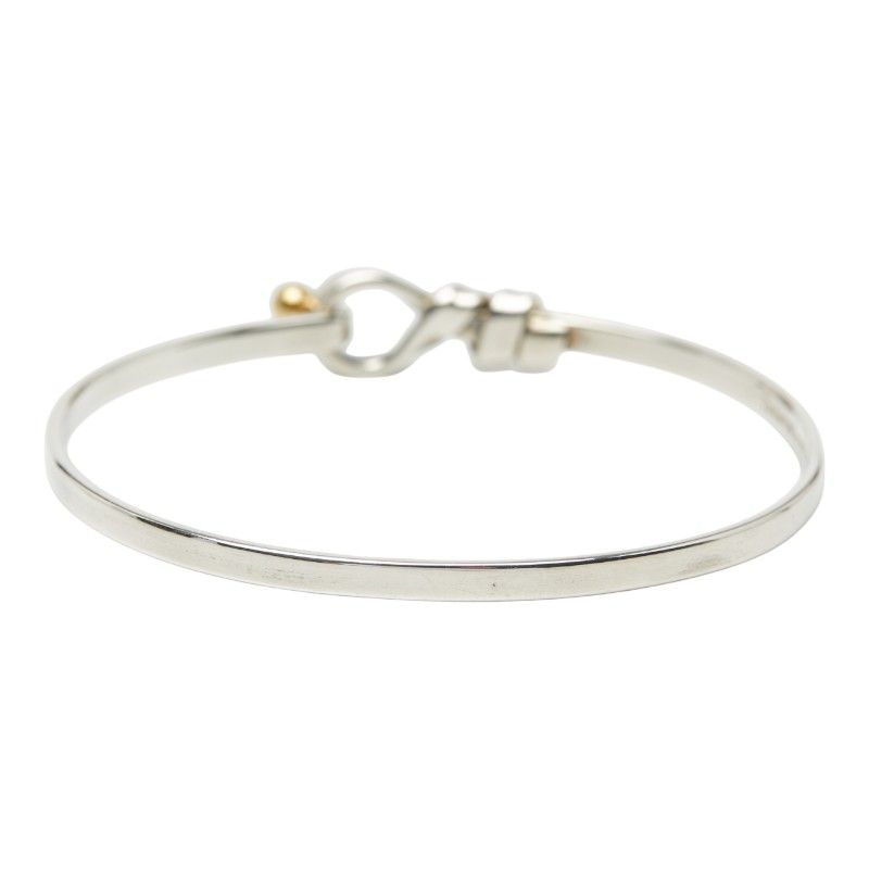 ティファニー フック＆アイ シルバー ゴールド SV925 シルバー K18YG