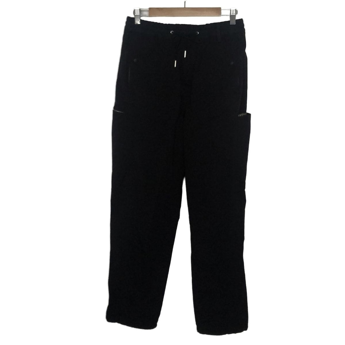 Sacai(サカイ) パンツ サイズ0 XS メンズ - 23-03089M 黒 フルレングス