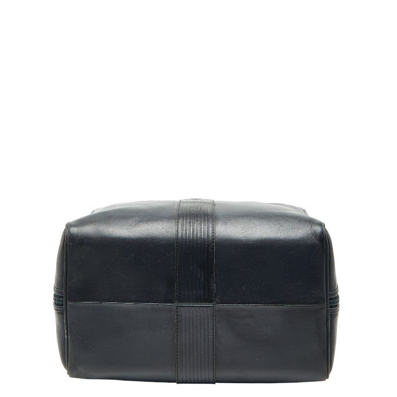 サンローラン YSLロゴ ミニボストンバッグ ブラック レザー レディース