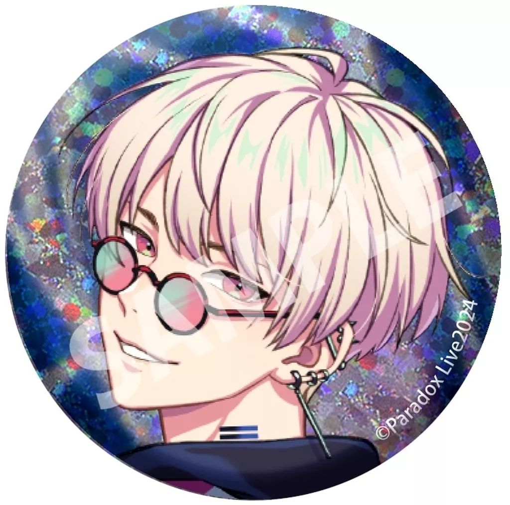 中古】バッジ・ビンズ 燕夏準 BIG缶バッジ 幻影ライブ 「Paradox Live