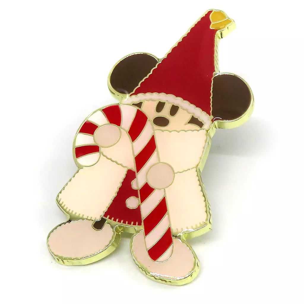 中古】バッジ・ビンズ リルリンリン(キャンディケイン) ピンバッジ