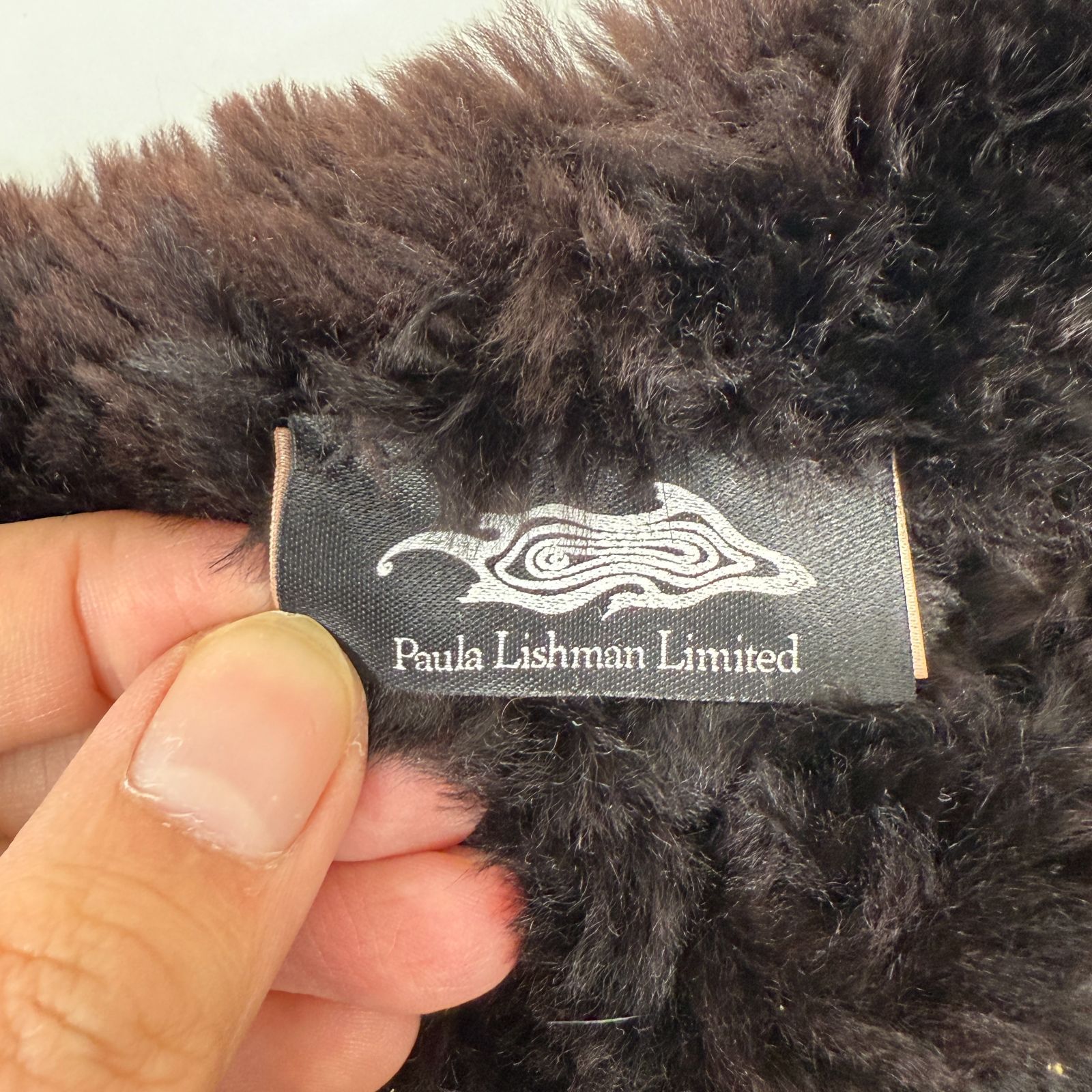 paula lishman limited】毛皮 ポンチョ - メルカリ