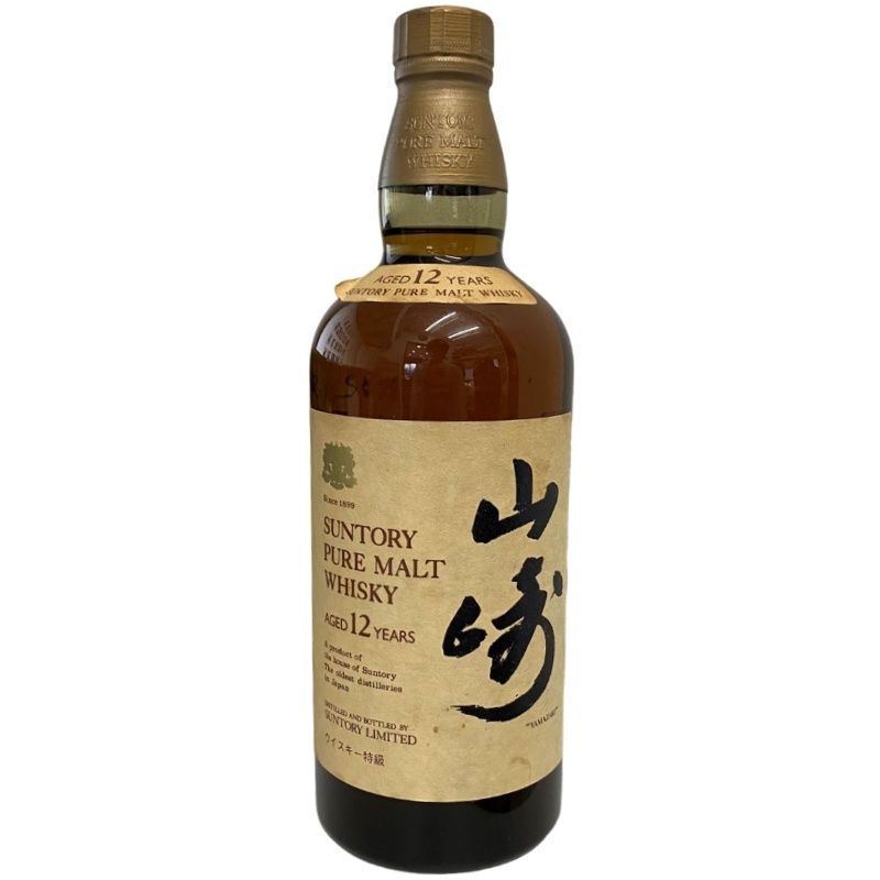 サントリー ウイスキー 山崎 12年 ピュアモルト 760ml 43度 冊子