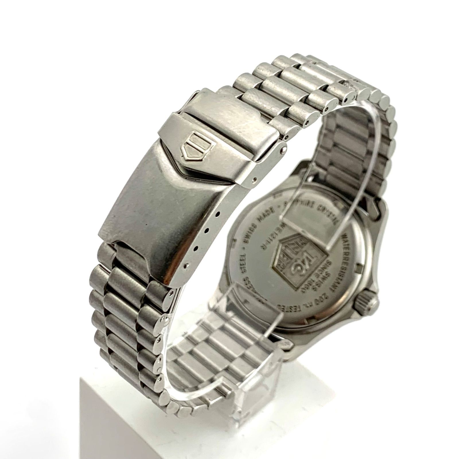 ジャンク】タグ・ホイヤー WE1211-R クォーツ腕時計 シルバー - メルカリ