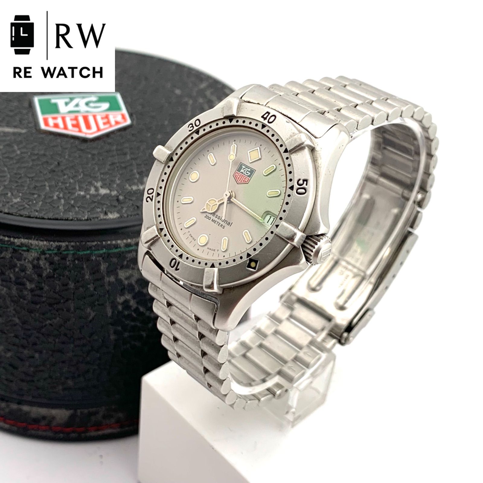 ジャンク】タグ・ホイヤー WE1211-R クォーツ腕時計 シルバー - メルカリ
