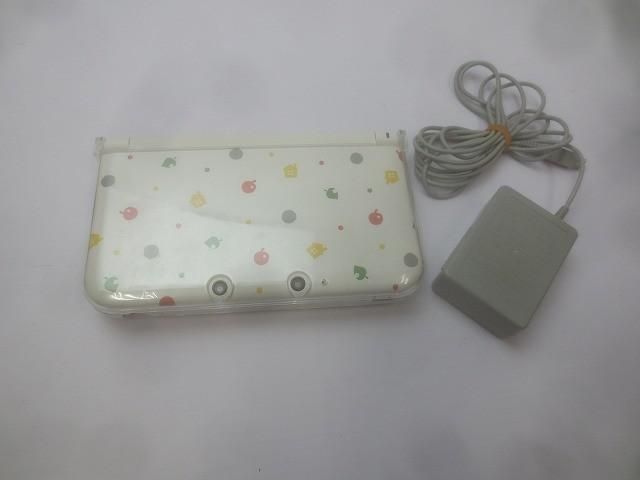 ゲーム ニンテンドー3 DS LL 本体 SPR 001 どうぶつの森パック 動作品 周辺機器付き 品