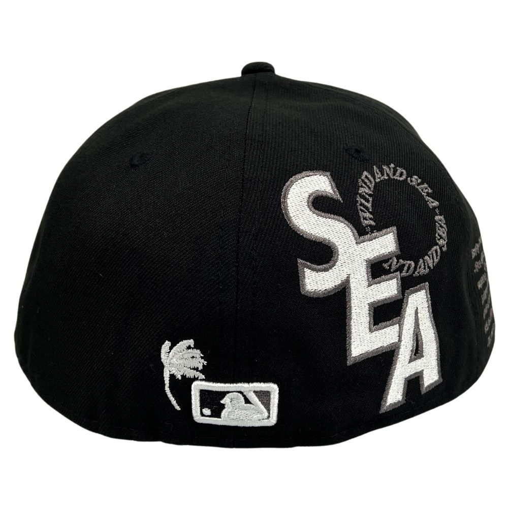 WIND AND SEA サンディエゴパドレス 59FIFTY キャップ 黒 WIND AND SEA サンディエゴパドレス 59FIFTY キャップ 黒 NEW ERA