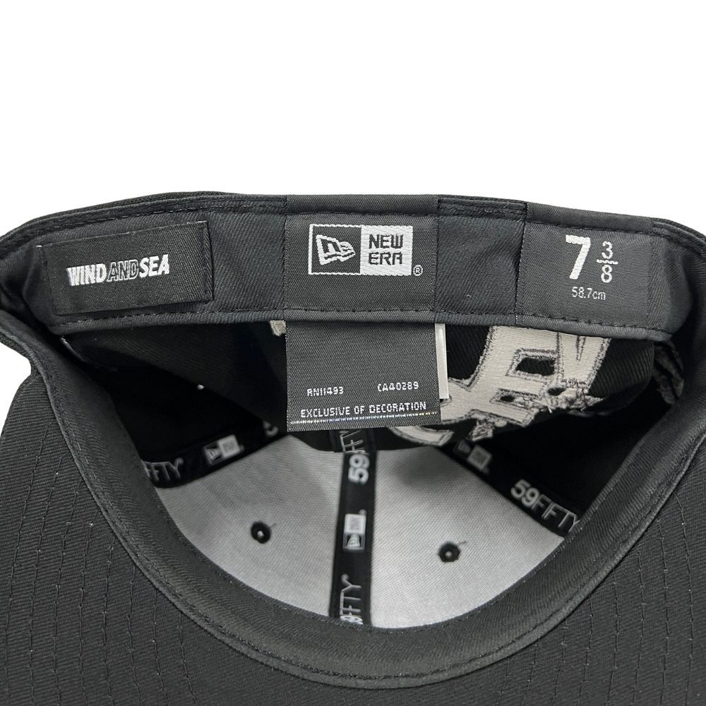WIND AND SEA サンディエゴパドレス 59FIFTY キャップ 黒 NEW ERA