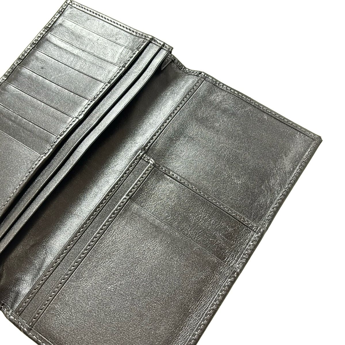 TOD'S(トッズ) 長財布 - 黒 レザー - メルカリ