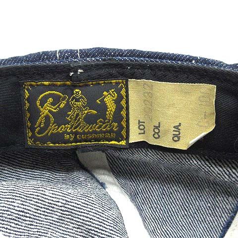 クッシュマン CUSHMAN デニム キャスケット キャンプ インディゴ 29232