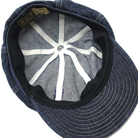 クッシュマン CUSHMAN デニム キャスケット キャンプ インディゴ 29232