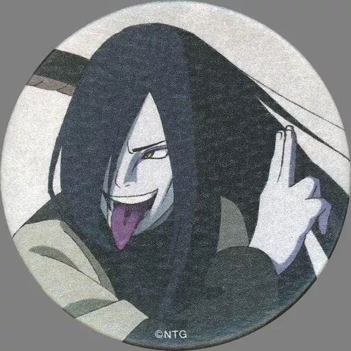 中古】バッジ・ピンズ 大蛇丸 「NARUTO-ナルト- 20周年記念 NARUTO THE