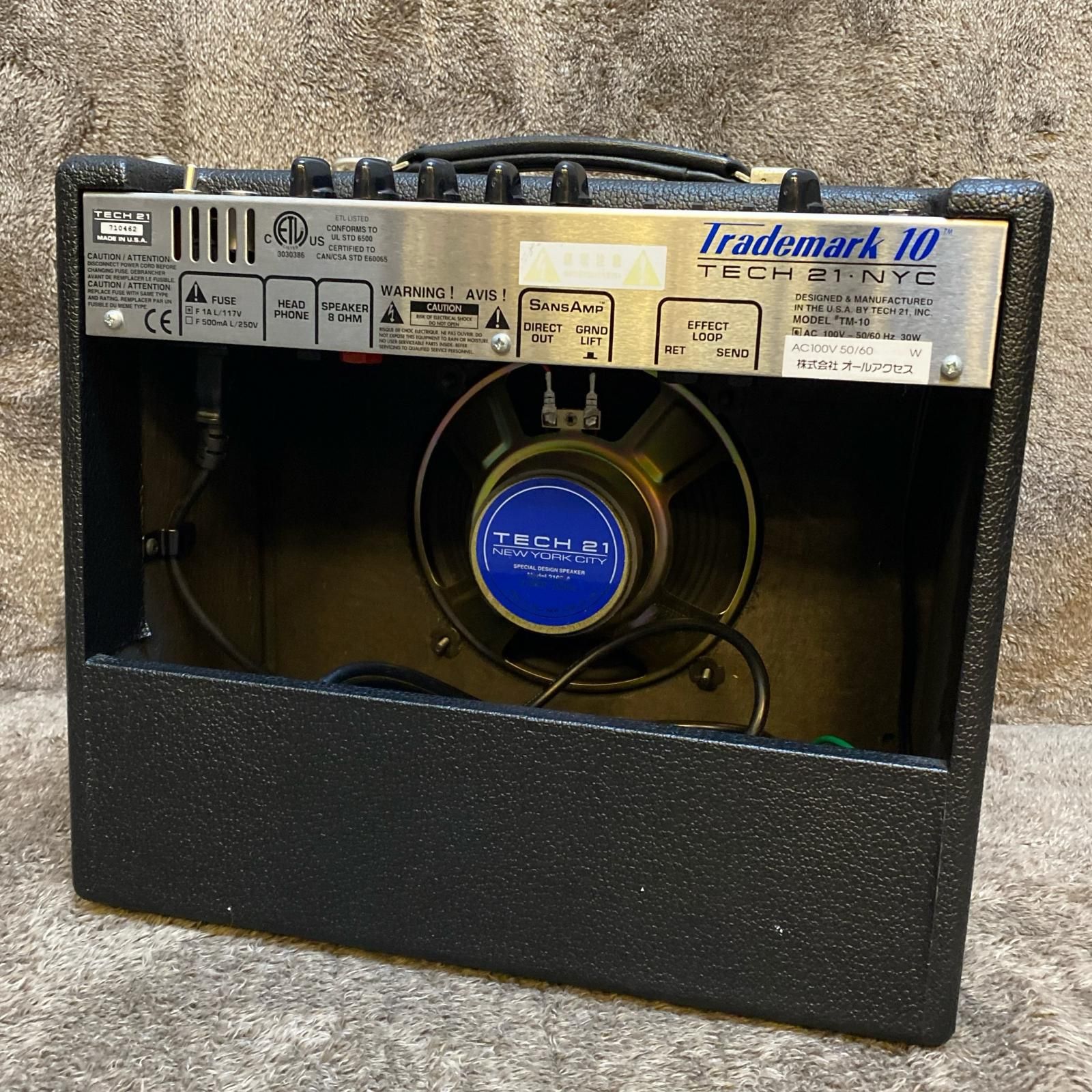 【尾張小牧店】【楽器】 中古 TECH21 | テック２１　テックトェンティーワン アンプ Trademark 10 【473】 尾張小牧店】【楽器】 TECH21 | テック21 テックトェンティーワン