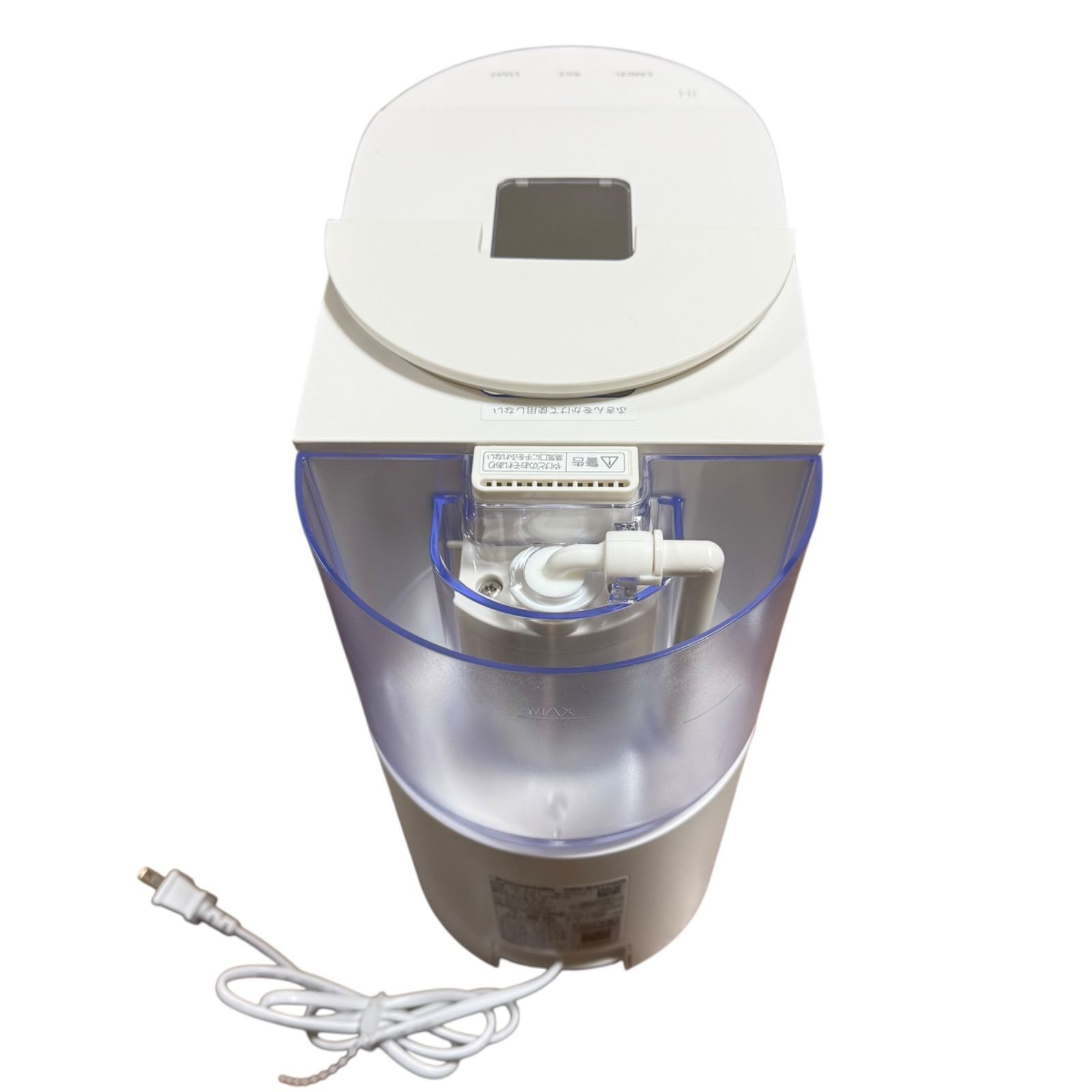 中古美品】Panasonic 自動計量IH炊飯器 SR-AX1-W 2合炊き 無洗米 全 