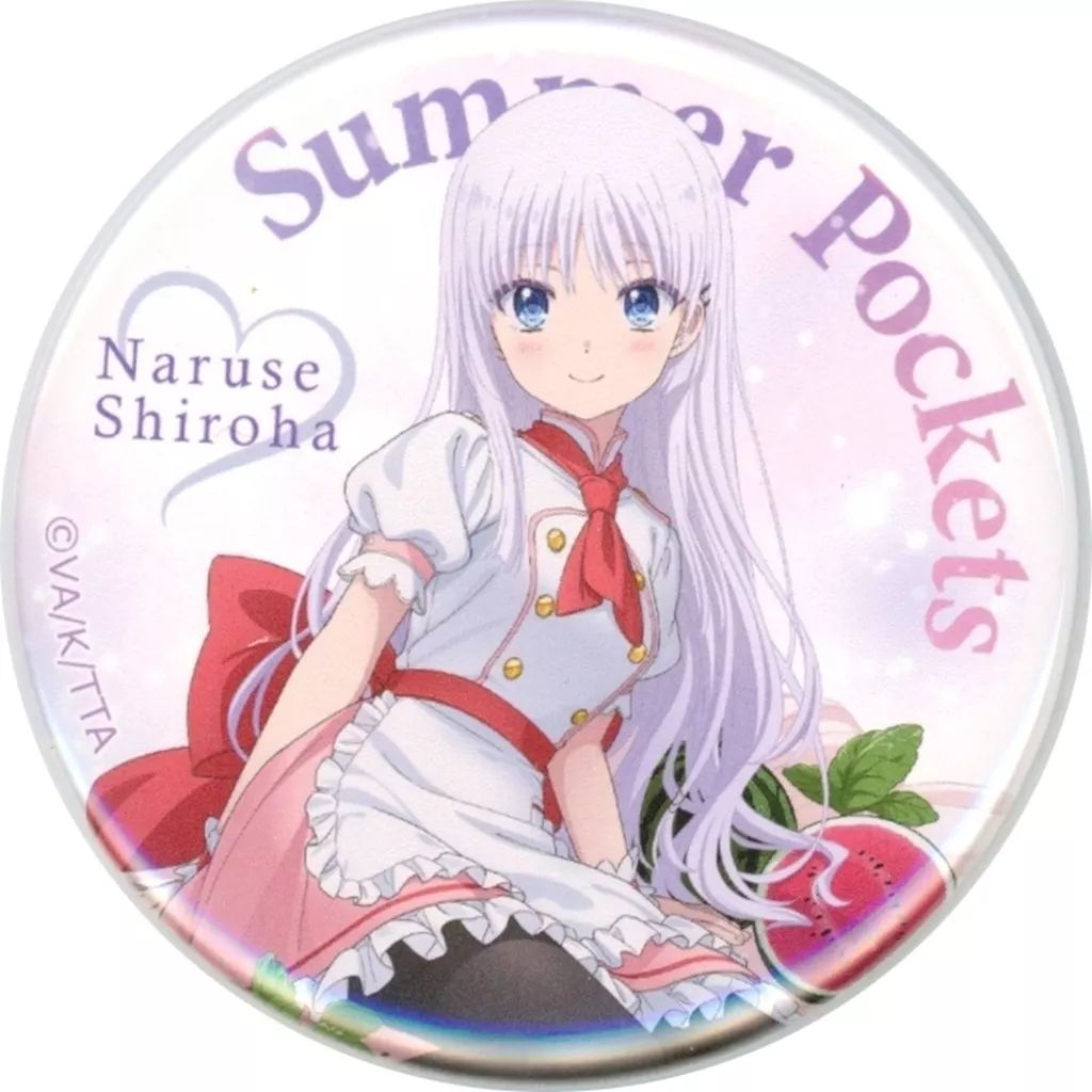 中古】バッジ・ピンズ 鳴瀬しろは(タイトル＆名前) 「Summer Pockets