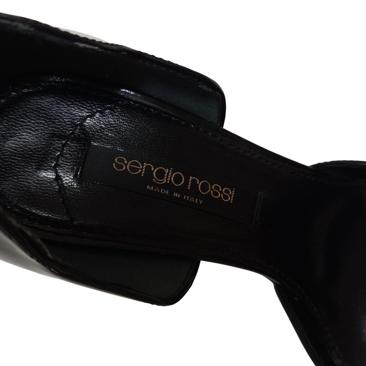 sergio rossi(セルジオロッシ) パンプス 34 1/2 レディース - 黒