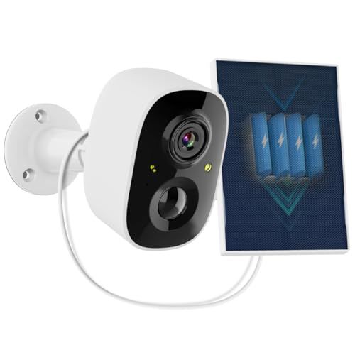 新品】【ソーラーパネル給電＆完全無線】OOSSXX ワイヤレス 防犯カメラ