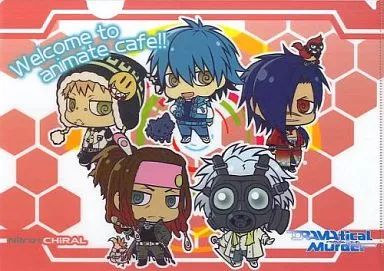DRAMAticalMurder ミニクリアファイルセット DRAMAticalMurder ミニクリアファイルセット DRAMAtical Murder クリア