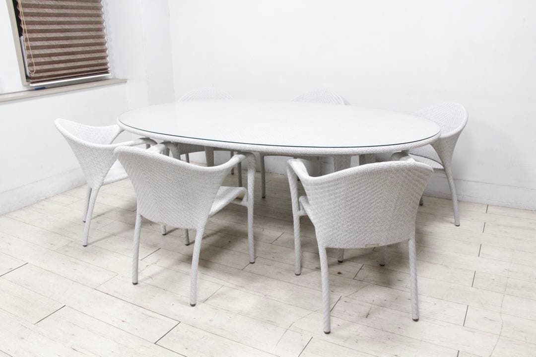 【展示極美品】DEDON デドン ダイニング7点セット TANGO タンゴ 展示極美品】DEDON デドン ダイニング7点セット TANGO タンゴ - メルカリ