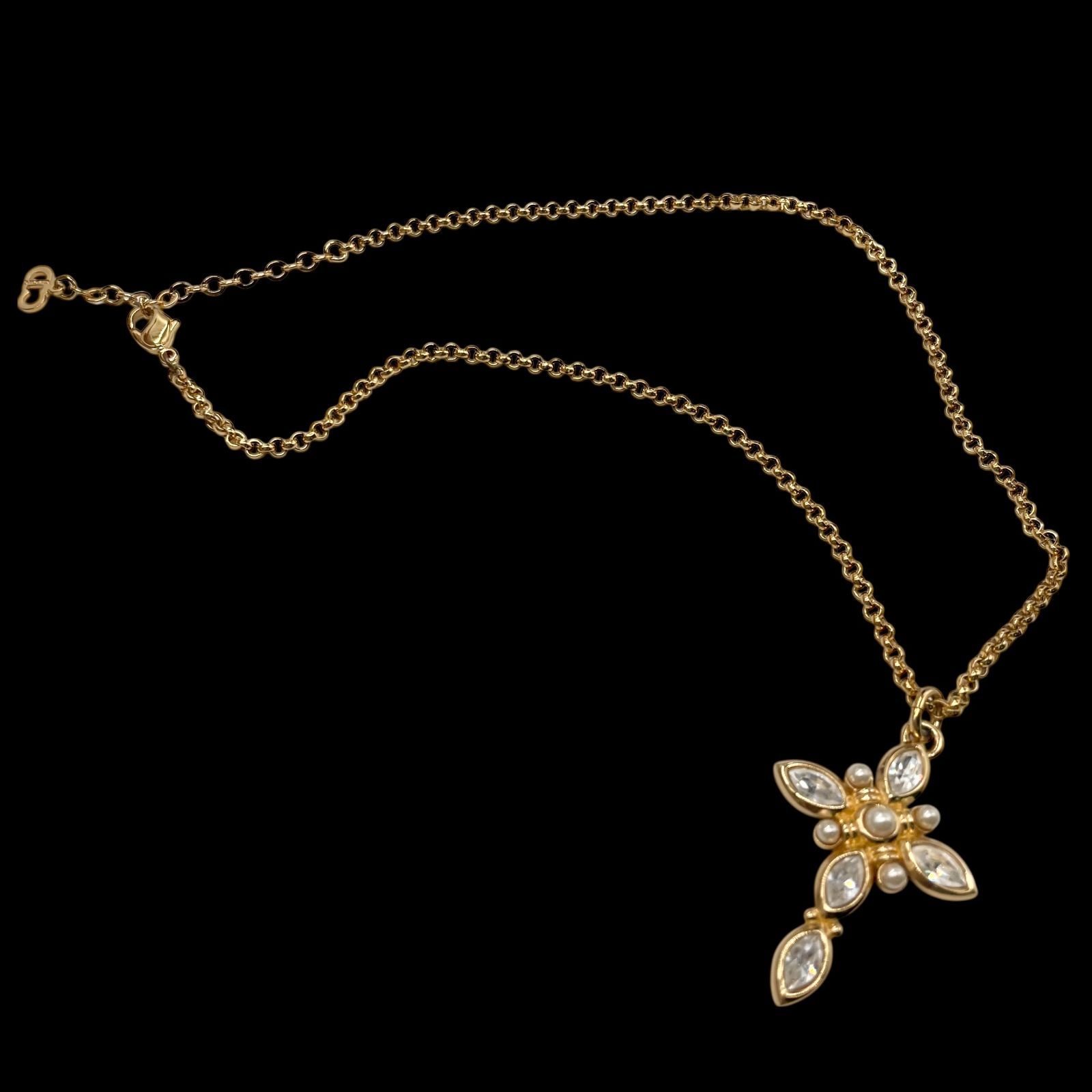 希少 Christian Dior クリスチャン ディオール クロスモチーフ 十字架