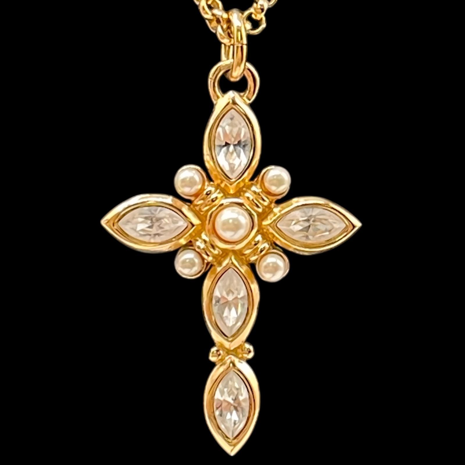 希少 Christian Dior クリスチャン ディオール クロスモチーフ 十字架