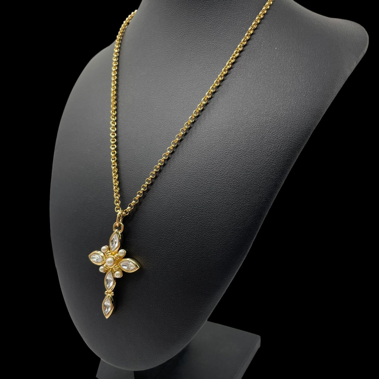 希少 Christian Dior クリスチャン ディオール クロスモチーフ 十字架