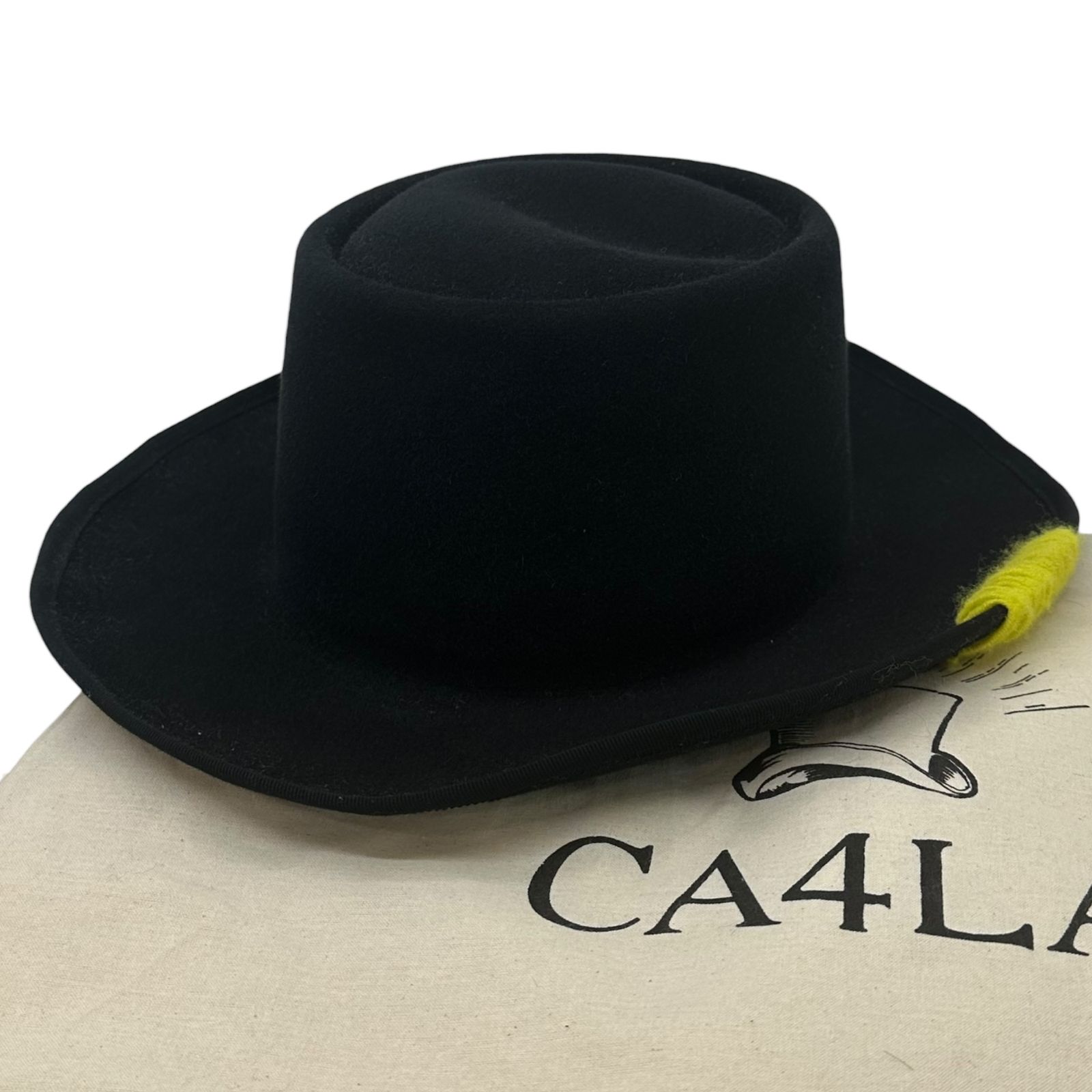 CA4LA(カシラ) AKIMOTO (AKM) Series Wool Stitch Wide-Brim Hat